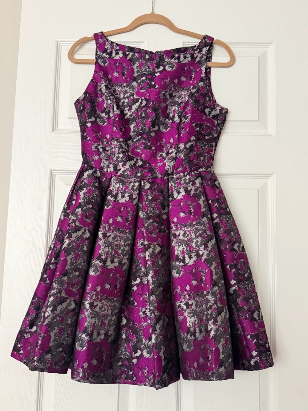 BB Dakota Fit & Flare Clarissa Jacquard Dress, Size 4